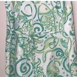 Lilly Pulitzer Green Sleeveless Collared Koi Fish Button Up Dress Photo 5
