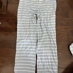 J. Crew Factory Blue and White Striped Pajama Set Size XS Photo 1