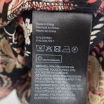 H&M Black Allover floral Print Long Sleeve Midi Length Dress Photo 3