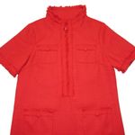 NWT Tuckernuck POMANDER PLACE Ophelia in Red Tweed Mini Shift Dress S Photo 6