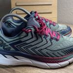 Hoka Clifton 4 Aquifer Vintage Indigo Running Shoes Photo 0