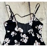 Brandy Melville Black Floral Jada Mini Dress Photo 11