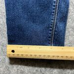 UWD Denimwear High Rise Jeans Skinny Leg Triple Button Dark Wash Women's Size 15 Blue Photo 3