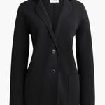 J.Crew 2 button sweater blazer black Photo 0