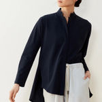 ADAY  Something Borrowed Shirt In‎ Black Size Small Photo 0