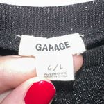 Garage Black Sparkly Long Sleeve Shirt Photo 1