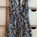 Cupcakes and cashmere floral romper Blue Size M Photo 2
