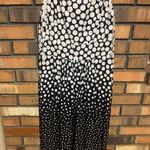 CHAPS Black and White Sleeveless Maxi Dress Photo 1