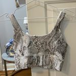 IVL Nordstrom Collective metallic sports bra size 4 Gray Photo 0