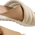 Sorel Women's Cameron Flatform Puff Mule Beige Cream Size 9.5 Photo 2