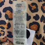 The Room Service Pajama Top Womens Medium Black Animal Print Sleepwear Button Front Photo 6