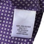 Apt. 9  Purple Button Up Top Women Blouse Size Large | 37-14 Photo 2