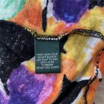 Lauren Ralph Lauren Sweater Womens‎ Medium Petite Black Bold Tropical Floral Size undefined Photo 7