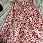 Floral Skirt Red Photo 2