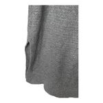 J.Jill  Gray V-Neck Knit Tunic‎ Sweater Long Sleeve Casual Women Size Medium Photo 3