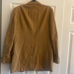 Stanley Blacker Mens Large Camel Brown Cashmere Blazer Sportscoat Classic Tan Photo 6