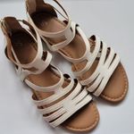 SO  Hopeful white gladiator sandals size 8 Photo 0