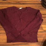 Philosophy Burgundy Sweater Photo 0