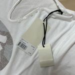 Zadig & Voltaire White Long Sleeve Scull Shirt Photo 5