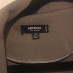 Premise Studio Taupe Plus Size Blazer Photo 4