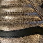 Vans Unisex  metallic gold high top skate shoe Photo 11