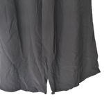 Eileen Fisher S Tencel Blend Crepe Wide Leg Pants Culotte Pull On Gray Logenlook Photo 5