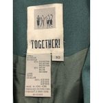 Together Women 2 Pc Pants Suit 10 Green Long Sleeve Clueless Preppy Office Siren Photo 5