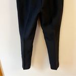 Kate Spade Black Ponte Pants Zipper Pockets Ankle Fit Size 0 Business Casual Photo 6
