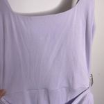 Wilfred Aritzia Saturn Mini Dress Women's XS Lavender Purple Wrap Asymmetrical Photo 6