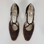 925 So Soft Heather Womens Sandals Size 8 Brown Suede Slip On Strappy 614 Photo 8