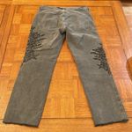 We The Free Charcoal Embroidered THE GIRLFRIEND Ankle Jeans SIZE 27 Photo 5