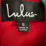 Lulu’s sleeveless pantsuit/ jumpsuit Red Photo 2