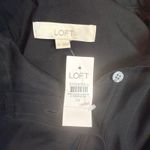 Loft NWT Belted Pocket Jumpsuit Black Size 14 Photo 6