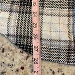 C&C California  Womens Plaid Knit Stretch Button Up Shirt Long Sleeve Size L Photo 5