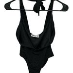 Princess Polly  Elegant Cowl Neck Sleeveless Bodysuit Slim Fit Size 2 Photo 6