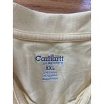 Carhartt  women’s cotton‎ polo light yellow size XXL Photo 1