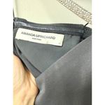 Amanda Uprichard  Dream Crystal Strap Side Slit Mini Dress Black Women's Size XS Photo 4