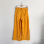 Urban Outfitters UO Lena Chenille Wide Leg Pants Pumpkin Orange Women’s Size 8 Photo 3