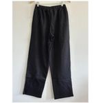 SKIMS Cotton Fleece Classic Straight Leg Pant in Onyx, Size X-Small Photo 7