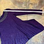 Max edition  Purple Shark Bite Long Sleeve Embellished Neck Small Photo 3