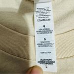 Bella Canvas  Women Beige Sugar & Spice & Reproductive Rights Crew Neck Tee Sz L Photo 5