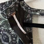 Free People  Cabaret Paisley Floral Whimsical Cutout Maxi Long Sleeve Dress M Photo 7