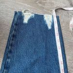 Good American Women's Good Vintage Jagged Hem Jeans In Blue 641 Photo 10