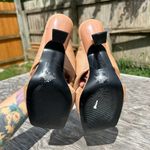 Marc Fisher New Dellian Heeled Sandal Tan Leather | Women Sandals 6.5 Photo 4