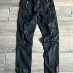 ZARA  woman coated black pants Photo 0
