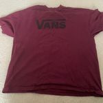 Vans Maroon T-shirt Photo 0