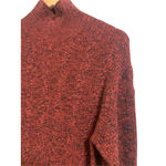 KENZO Rib Long Sleeve Wool & Cotton Midi‎ Sweater Red Dress Size Medium $626 Photo 2