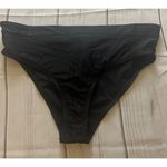Xhilaration  High Leg High Waist Cheeky Bikini Bottom Black Women’s 1X NWT Photo 2