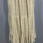 Free People Marigold Plaid Tiered Maxi Sun Dress NWT Size XS Photo 3