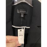 Talbots  Blazer Womens 4 Black Double Breasted Jacket Classic Career Workwear Photo 2